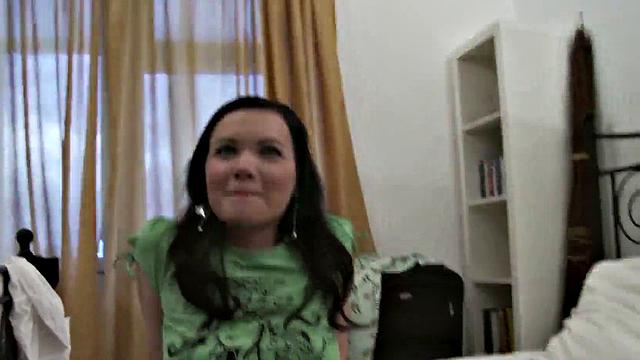 Young Brunette Katya Gets Used