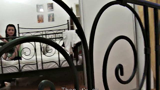 Young Brunette Katya Gets Used