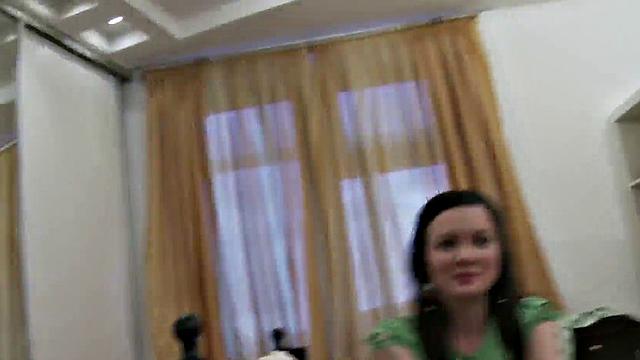 Young Brunette Katya Gets Used