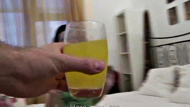 Young Brunette Katya Gets Used