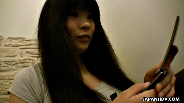 Busty Japanese babe gets fucked by her lover
