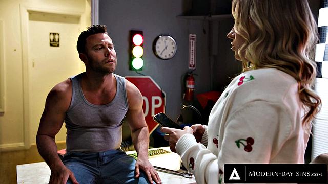 MODERN-DAY SINS - Mechanic Bangs Cheating Wife Anna Claire Clouds