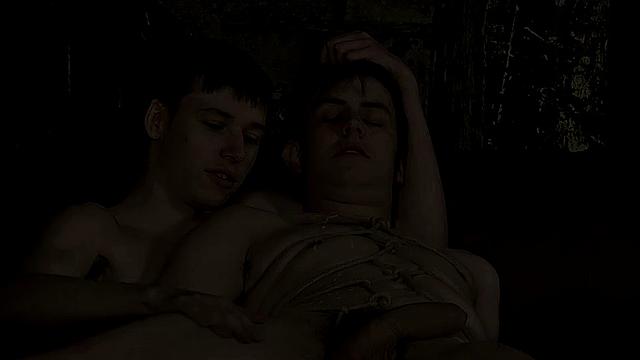 Jerking off & given orgasm - Matt Madison & Zacary Starr