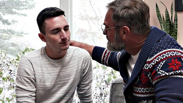 Stepfather rims and fucks stepson's asshole alone 