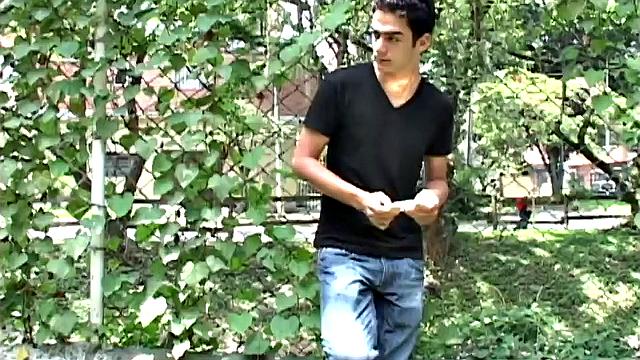 Juano wants to have fun with Adan and makes him an offer. In bed, the young Latinos make out, as clothes strip off. Then Adan goes down on his top, and licks his bottom, before hopping on for a wild ride.