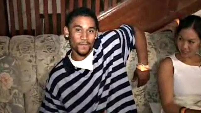 Naughty teen banged at real frat party