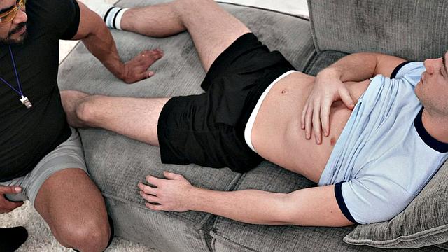 Twink bottoms for buff trainer DILF