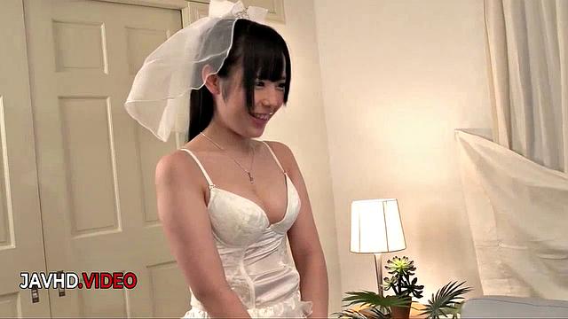 Kinky JAV Brunette Gets Fucked Before Big Wedding Day Desire