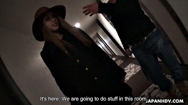 Yui Nagahara gets cum in hairy cunt