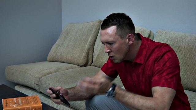 Ripped stud wanks after ball busting kicks in duo