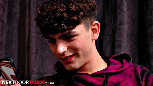NextDoorTaboo - Twink Discovers That Hot Bro Is A Pornstar, Fuck & Suck
