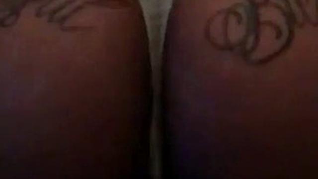 Sarah's bald pussy gets pounded by a BBC while she plays with her small tits