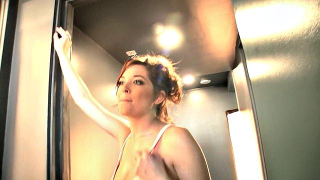 Tessa Fowler - Pink Bra 1