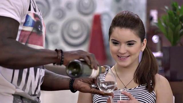 Naughty white girl gets a black man's hard cock on her 18th birthday