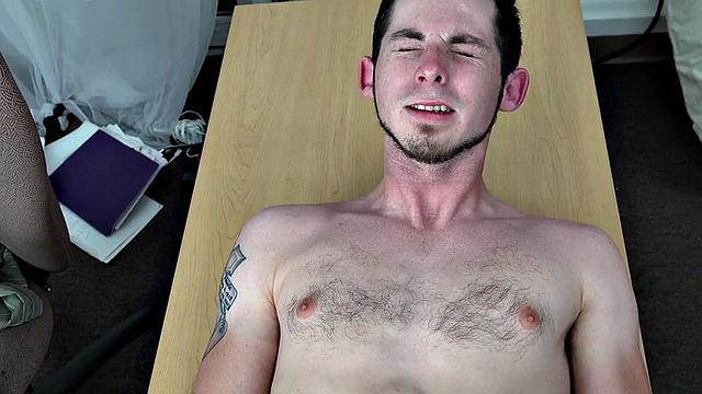 Black top pounds white lad and films it POV