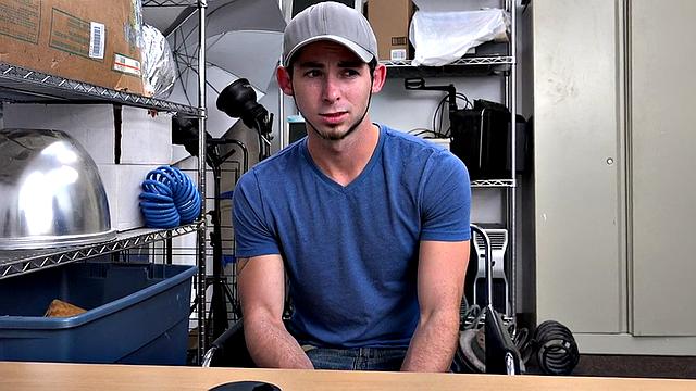 Black top pounds white lad and films it POV