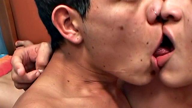 Cocksucking Latin twink fucked in after 69 sucking