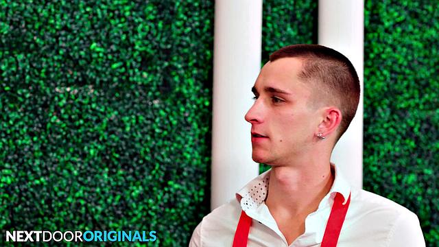 Conceited Waiter Flip Fucks Sexy Jock Rival - NextDoorStudios