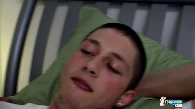 Horny Boys Wesley Marks And Preston Ettinger Enjoy Anal Foot Fucking