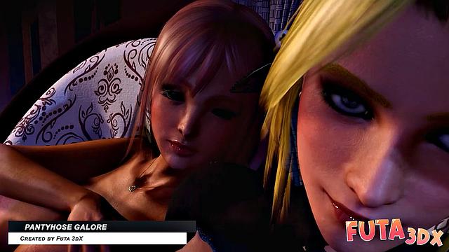 Futa3dX - Best Futa Bubble Butts Compilation - Big Babes With Bigger Asses Fucking