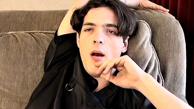 Big-Dicked David Solo Jerking - David Reed