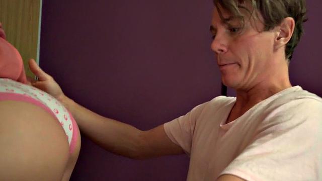 Hostel 21yo slut fucked in deepthroat MMF 3some