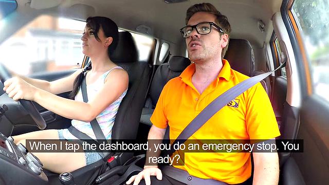 A hot babe cum hard while getting a creampie in her tight pussy