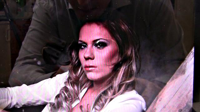 Check out this blonde bombshell with a big cock in her mouth - POV fucking, doggystyle, handjob, and more!