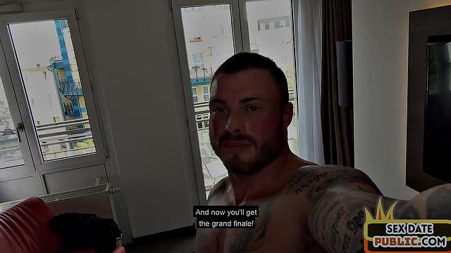 Amateur inked babe gets pussybanged in POV