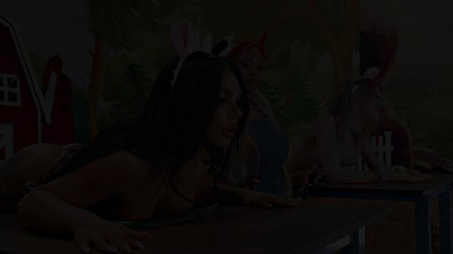 TRANSFIXED - Greedy Avery Jane Works Hard To Get More CREAMY From Sexy Eva Maxim & Izzy Wilde