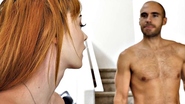 Exercising With Stepdad