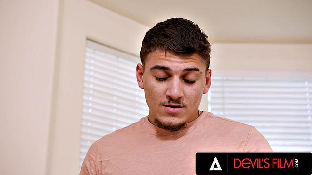 DEVILS FILM - Horny 18yo Coco Lovelock Squirts During Sex With Stepbrother