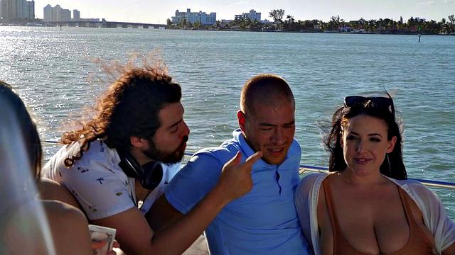 Australian lesbians take turns fucking in reverse cowgirl, taking it in the ass and getting their big tits tattooed