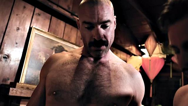 Stepdaughter fucked by stepdad and friend in threesome