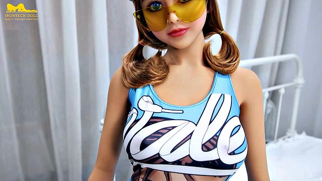 Newest sexy robot with huge tits and butts