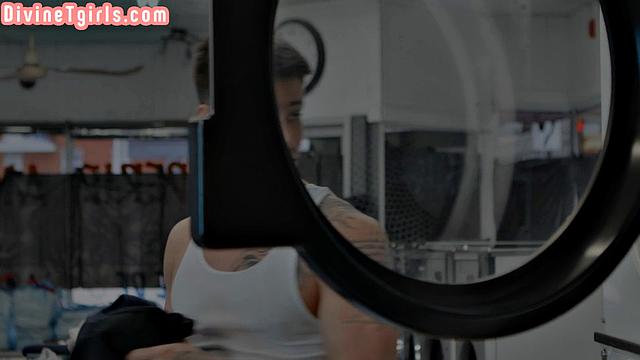 Naughty big-titted Trans hard anal-fucked