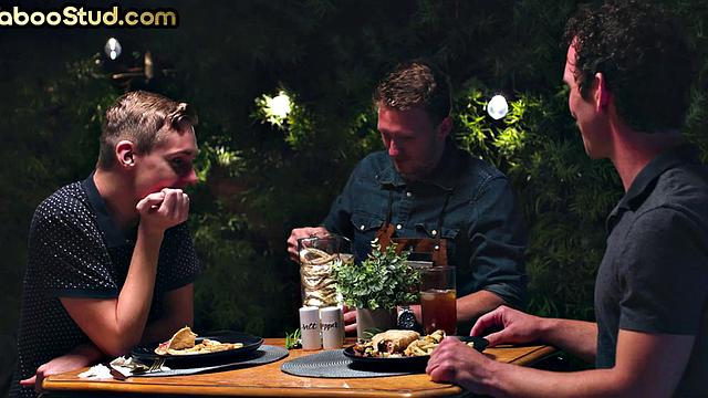 Weird twink rimmed and assfucked by stepcousin until cum