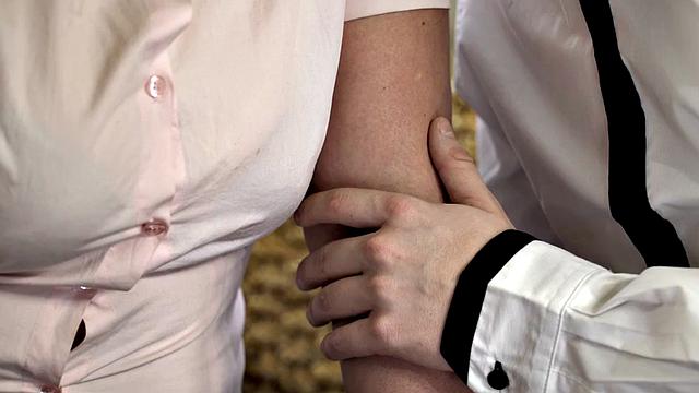 Latina gilf drilled after riding cock in erotic couple