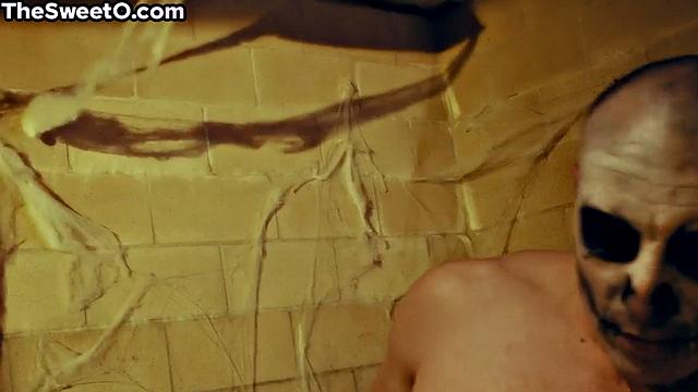 Horny Babe bounces on cock for Halloween