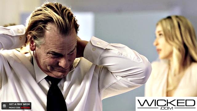 Wicked - Maya Woulfe Gets Into Juicy Threesome & Gets Fucked