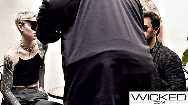 Wicked - Maya Woulfe Gets Into Juicy Threesome & Gets Fucked