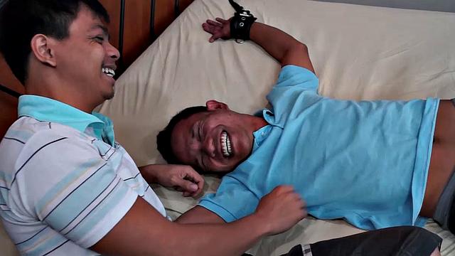 The levels of ticklishness on Alex truly go through the roof. We always send this ticklish twink into a world of hysterical laughter every time we strap him down.