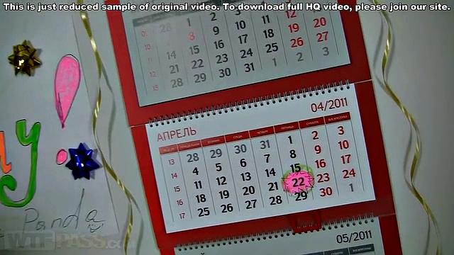 Big dildo as birthday gift