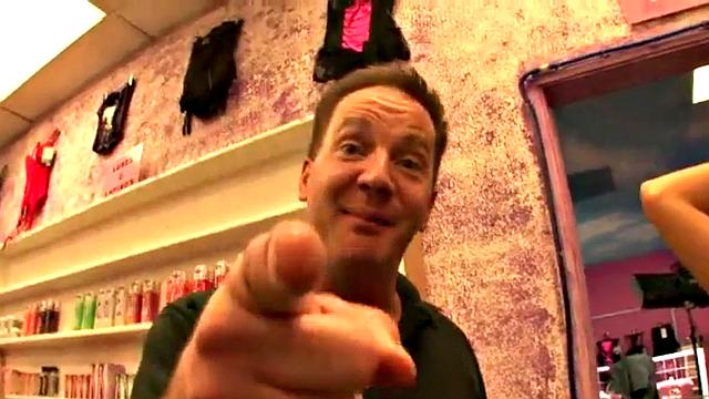 Blonde slut doggystyled