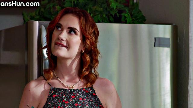 Trans hun pounded inked cockhungry GF pussy before rimjob