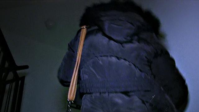 Young blonde with tattoos loves to suck and fuck for cash in public