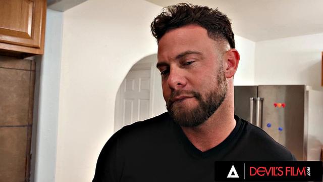 DEVILS FILM - Ella Reese Teases Horny Housemate Seth Then Breaks Script For Cheating On Set