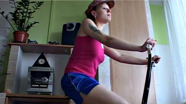 Teen felt up by oldie then pussy fucked