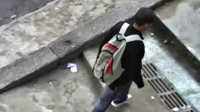 These two young and hung Latinos can't resist and soon lips are wrapped around big fat Latin cock. The boys move to a more comfortable spot and fuck.