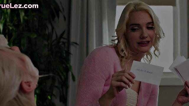 Cutie babe straponned by her GF